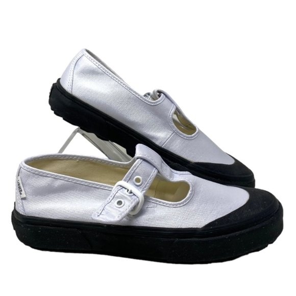 Vans Shoes - VANS Style 93 Shoes White Sneakers Women's Size Canvas Coated Skate VN0A3XTJW00